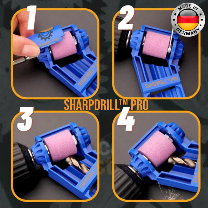 AFILADOR DE BROCAS PROFESIONAL - SHARPDRILL™ PRO + Piedra de repuesto GRATIS