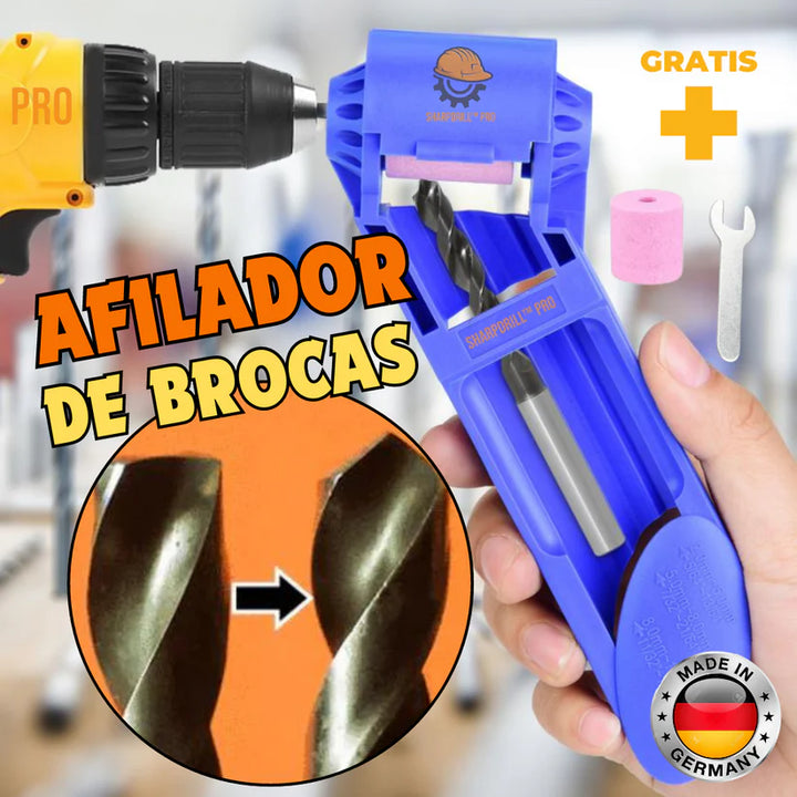 AFILADOR DE BROCAS PROFESIONAL - SHARPDRILL™ PRO + Piedra de repuesto GRATIS